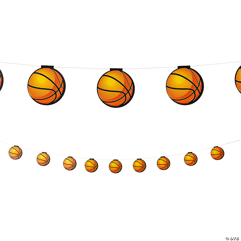 Basketball Garland Oriental Trading