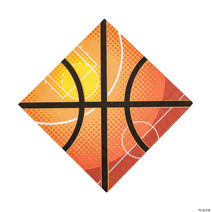 Basketball Luncheon Paper Napkins - 16 Pc. Image