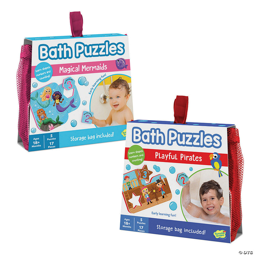Bath Puzzles Set of 2
