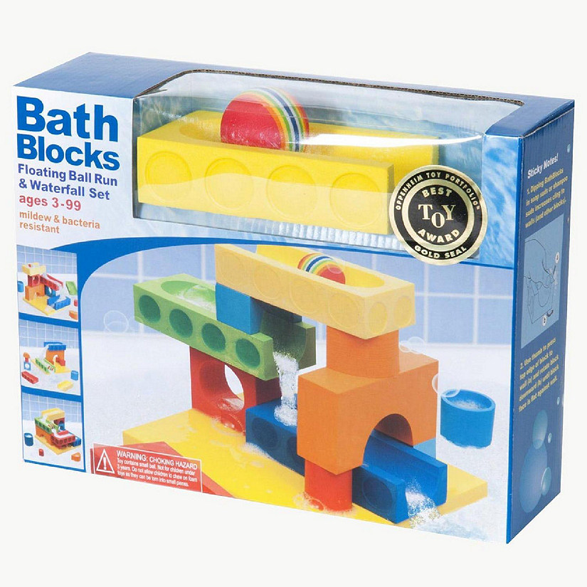 BathBlocks Ball Run & Water Fall in Gift Box Image