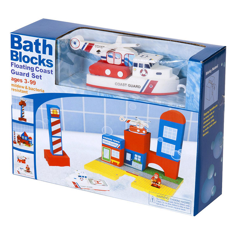 BathBlocks Coast Guard Set in Gift Box Image