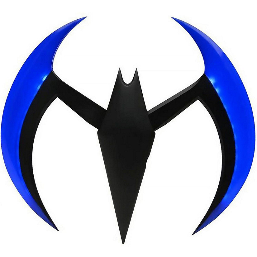 Batman Beyond Light Up Blue Batarang Prop Replica Image