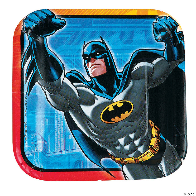 Batman&#8482; Paper Dessert Plates - 8 Ct. Image