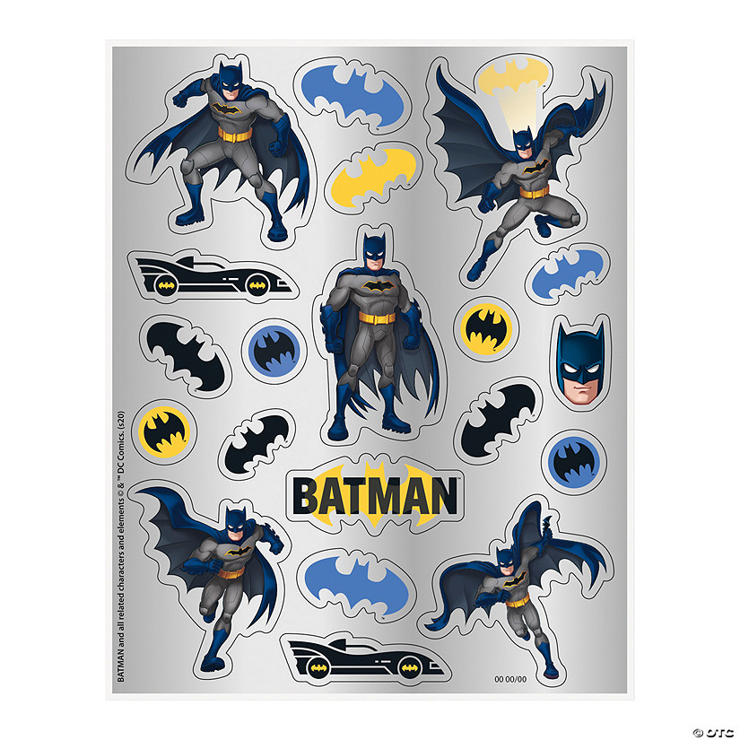Batman&#8482; Sticker Sheets - 4 Pc. Image