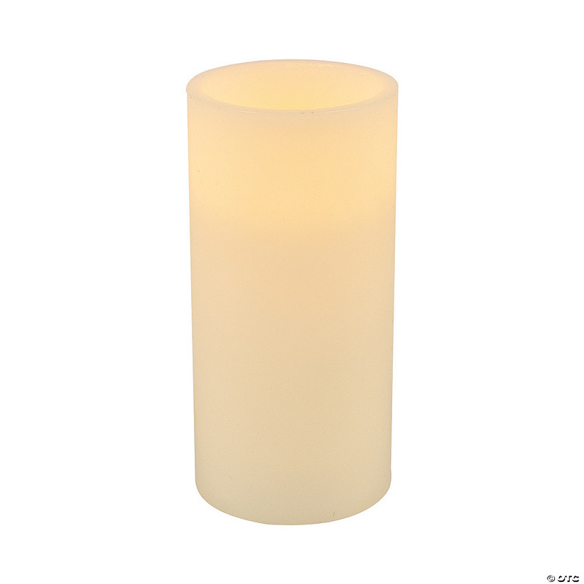 Battery-Operated Round Flameless Candle Image