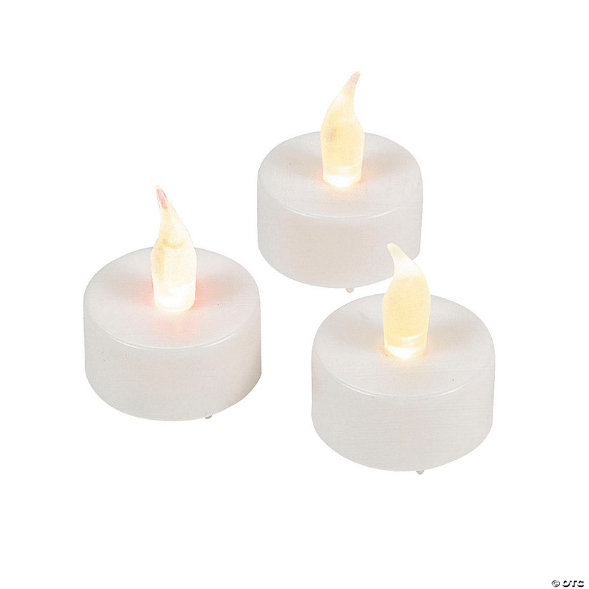 Battery-Operated Tea Light Candles - 12 Pc. Image