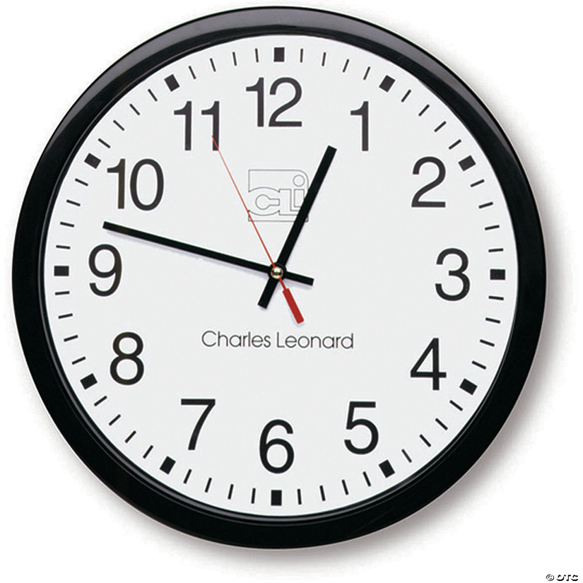 Battery Operated Wall Clock Image
