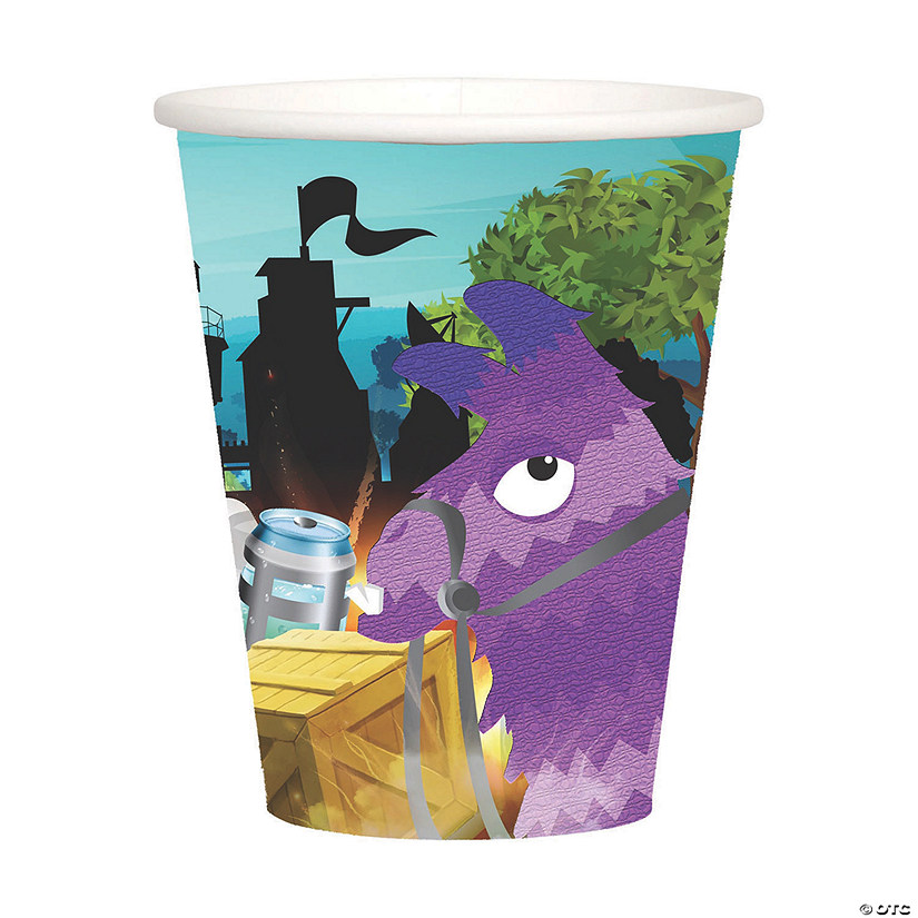 Battle Game Paper Cups - 8 Ct. Image