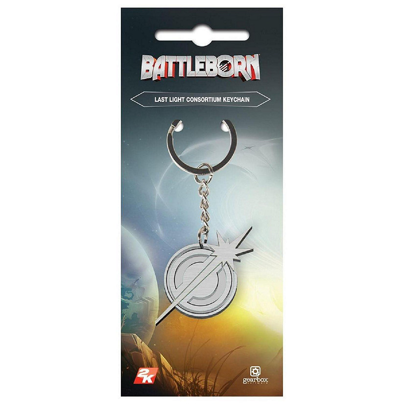Battleborn "Last Light Consortium" Logo Metal Keychain Image