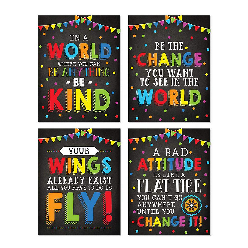 Be Kind Be Anything 8.5x11in 4-Pack Image