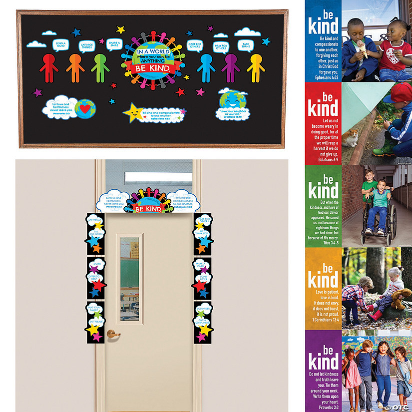 Be Kind Classroom Decorating Kit - 58 Pc. Image