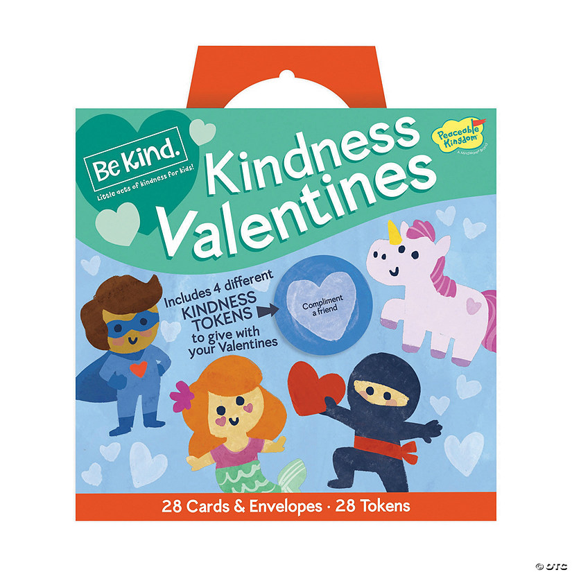 Be Kind Tokens with Valentine's Day Card for 28 Image
