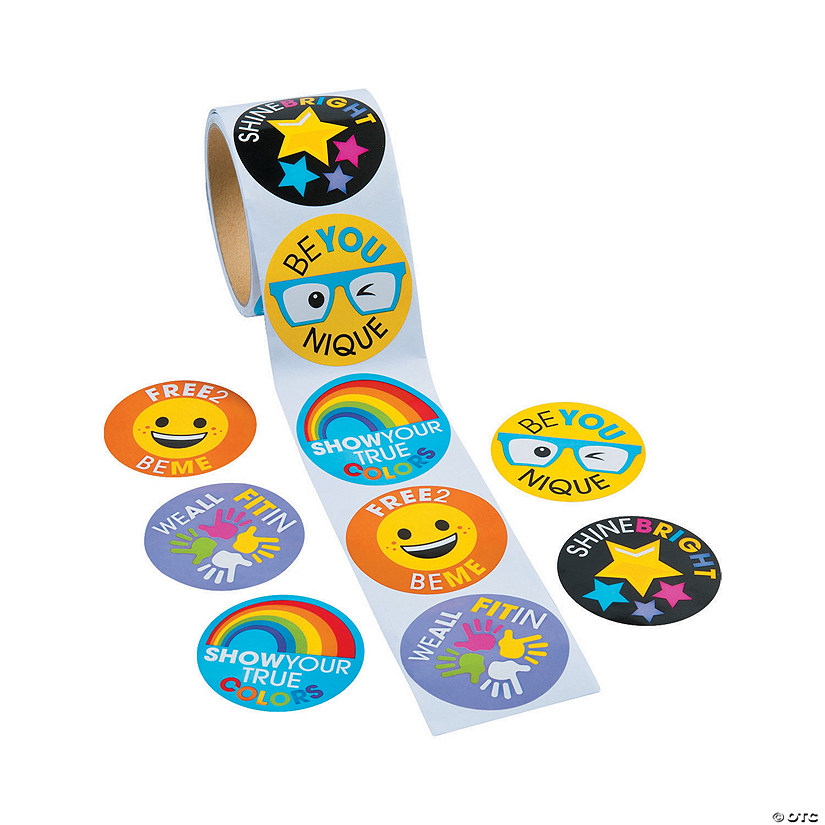Be You Jumbo Roll Stickers Discontinued