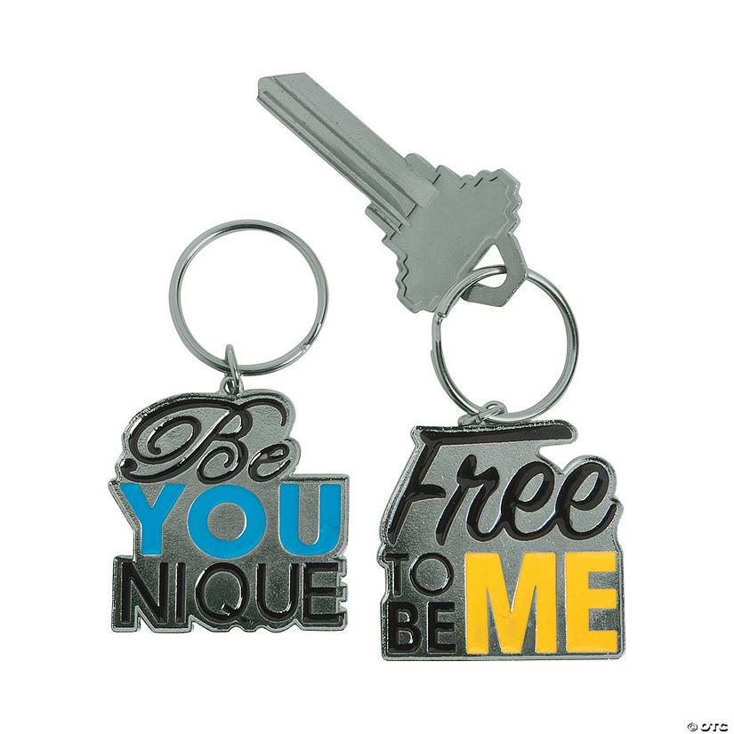 Be You Keychains - 12 Pc. Image