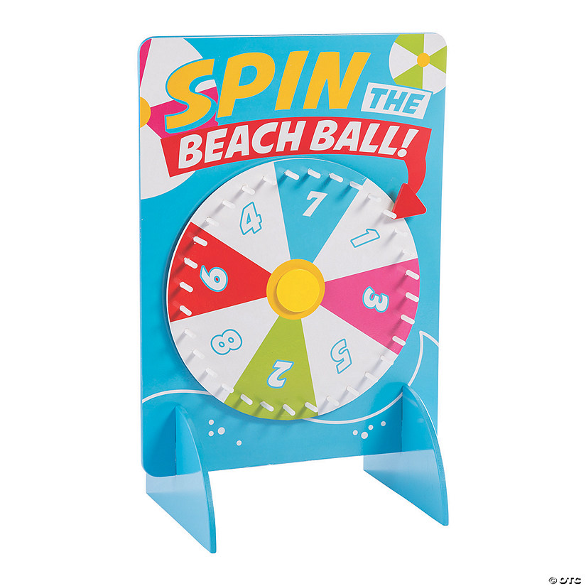 Beach Ball Prize Wheel Image