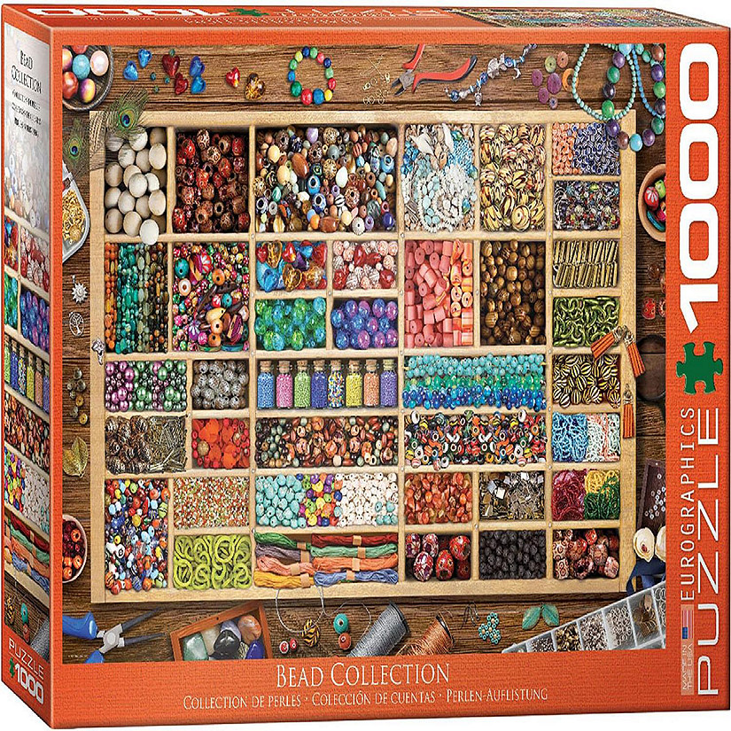 Bead Collection 1000 Piece Jigsaw Puzzle Image