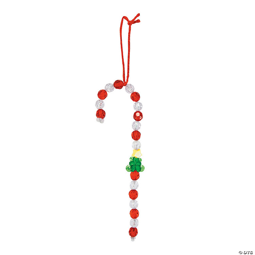 Beaded Candy Cane Christmas Ornament Craft Kit Discontinued