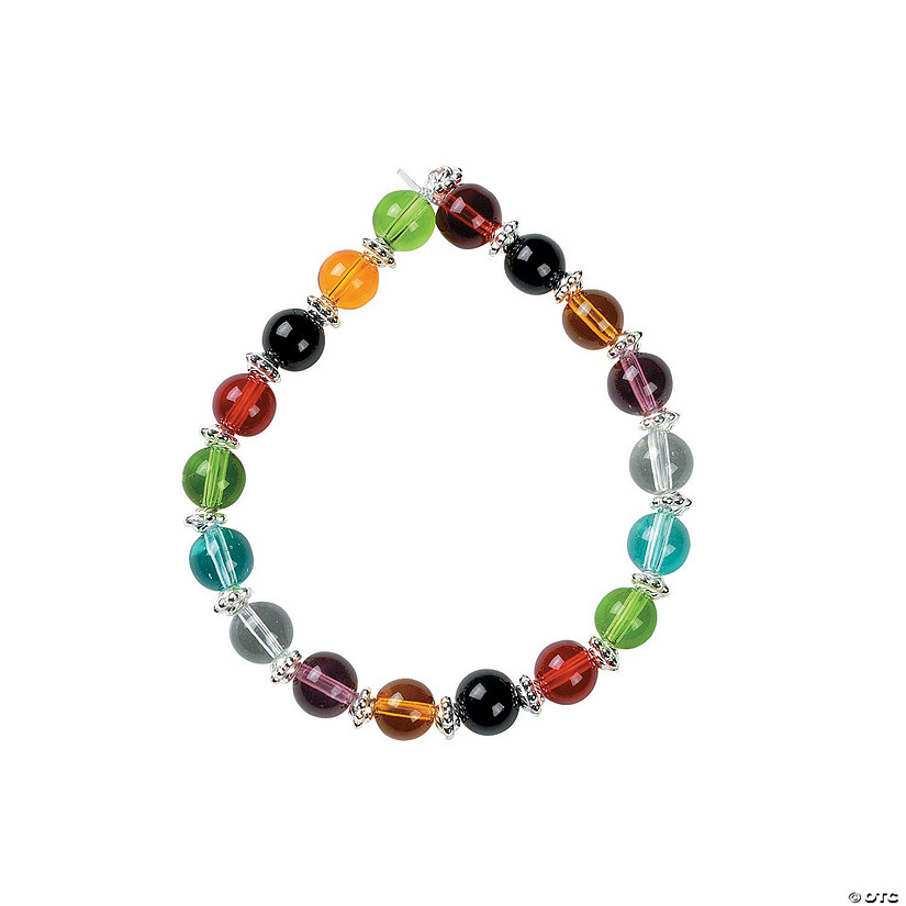 Beaded &#8220;Colors of Faith&#8221; Bracelet Craft Kit - Makes 12 Image