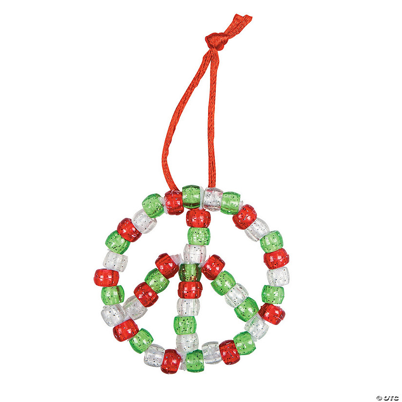 beaded snowflake ornament craft kit