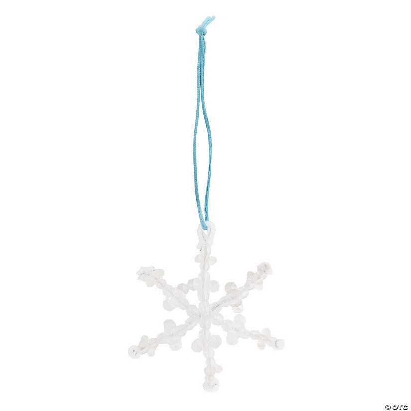 Beaded Snowflake Ornament Kit - Makes 12 Image