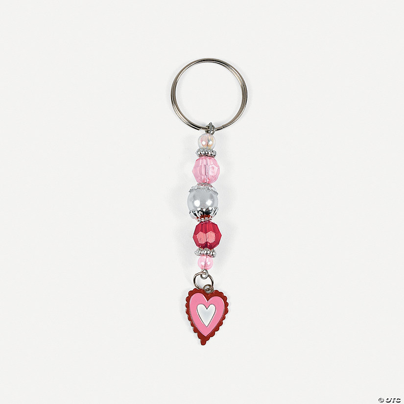 Beaded Valentine Key Chain Craft Kit Discontinued