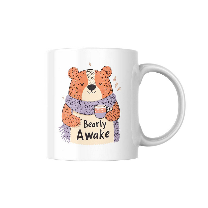 Bearly Awake Mug by Dancing Littles Jungle Image