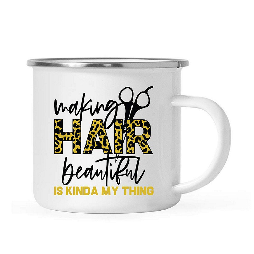 Beautiful Scissors Leopard 11oz CampMug Image