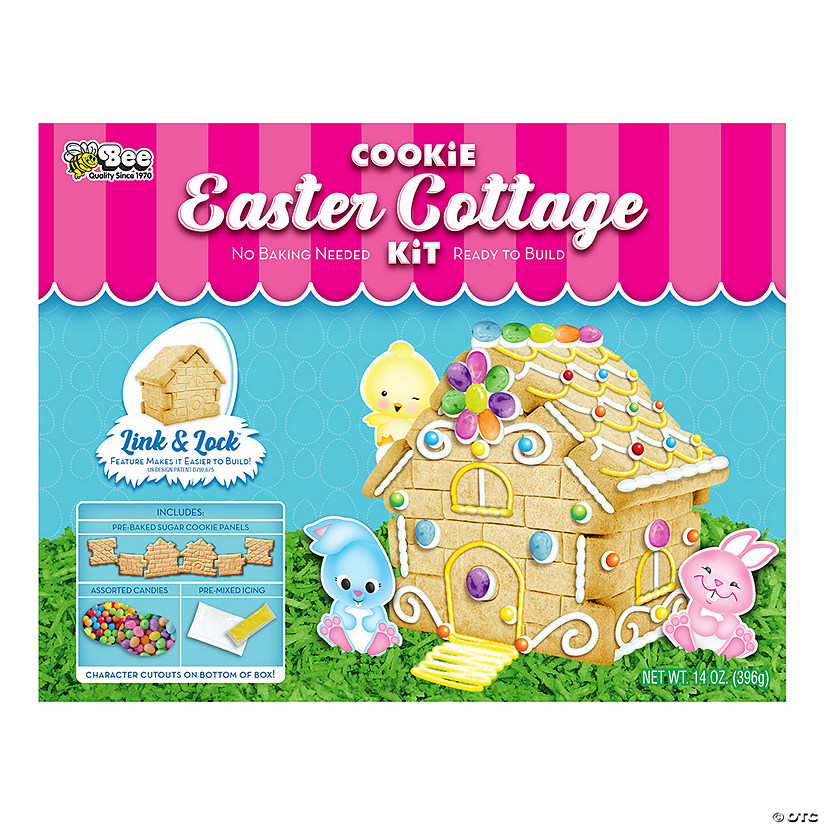 Bee&#174; Easter Cookie Cottage Kit - Makes 1 Image
