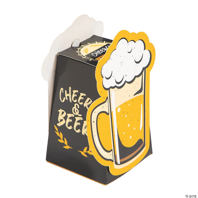 Beer Mug Favor Boxes - 12 Pc. Image