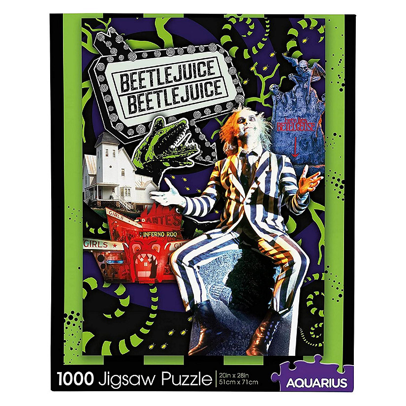Beetlejuice 1000 Piece Jigsaw Puzzle Image