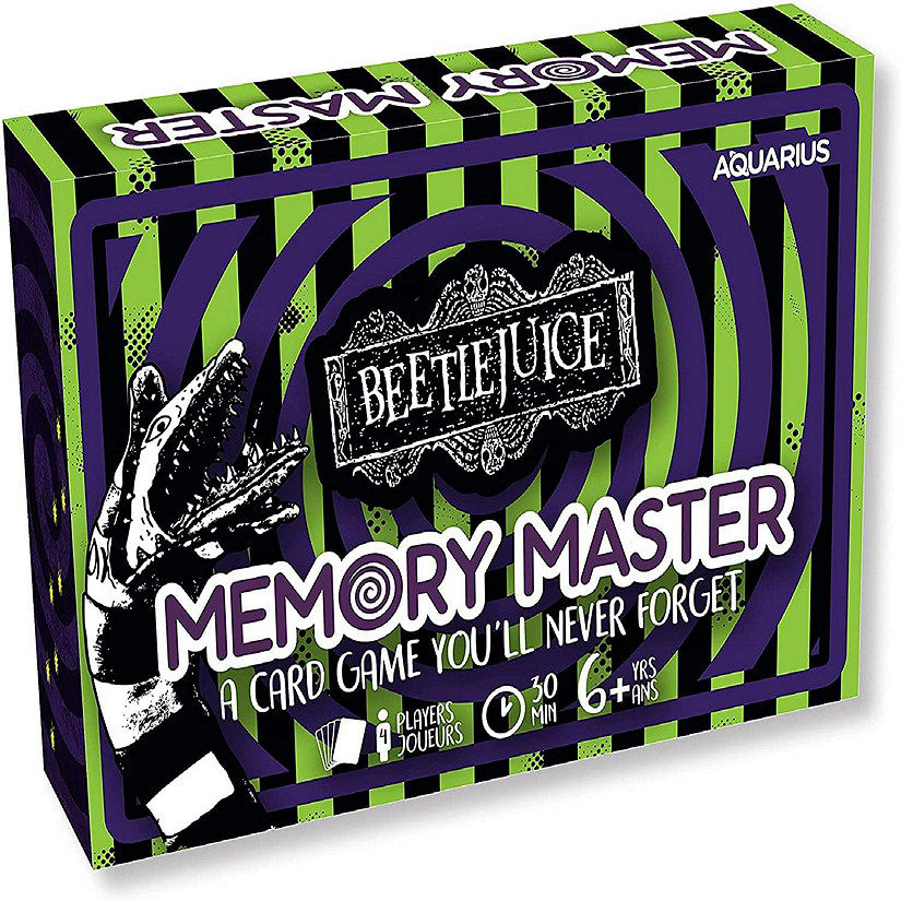 Beetlejuice Memory Master Game  4 Players Image
