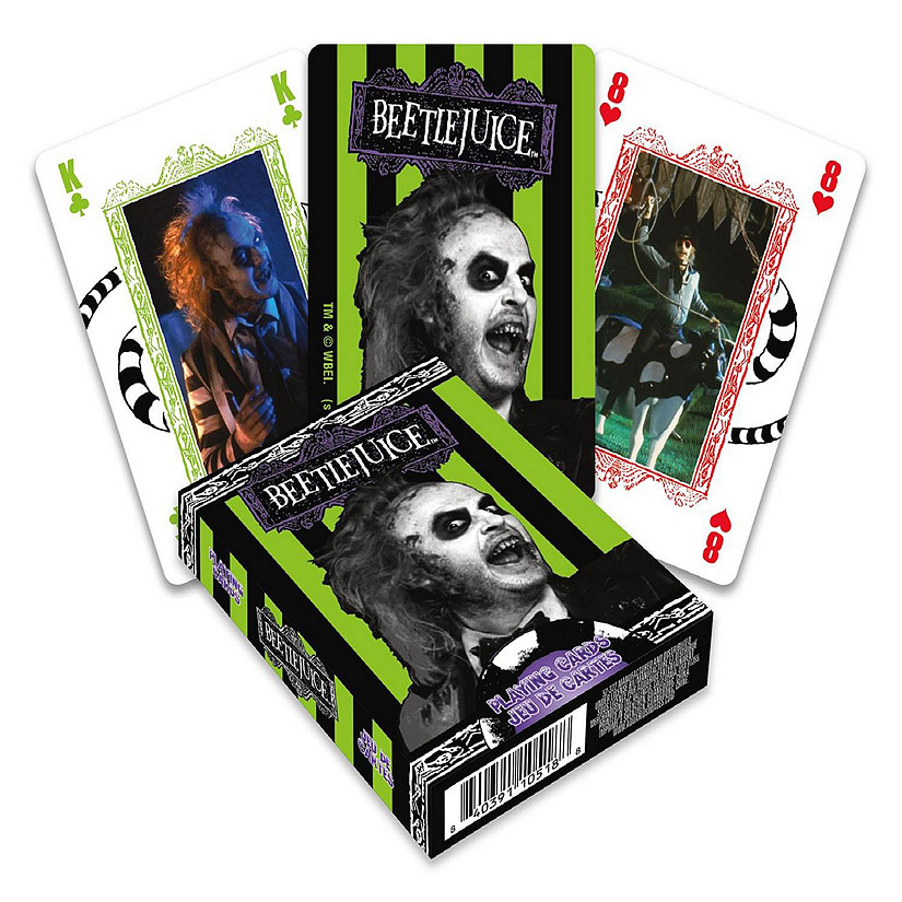 Beetlejuice Playing Cards  52 Card Deck + 2 Jokers Image