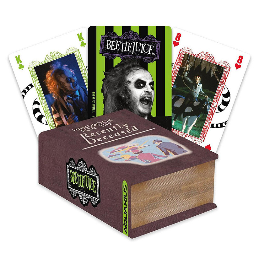 Beetlejuice Recently Deceased Premium Playing Cards Image