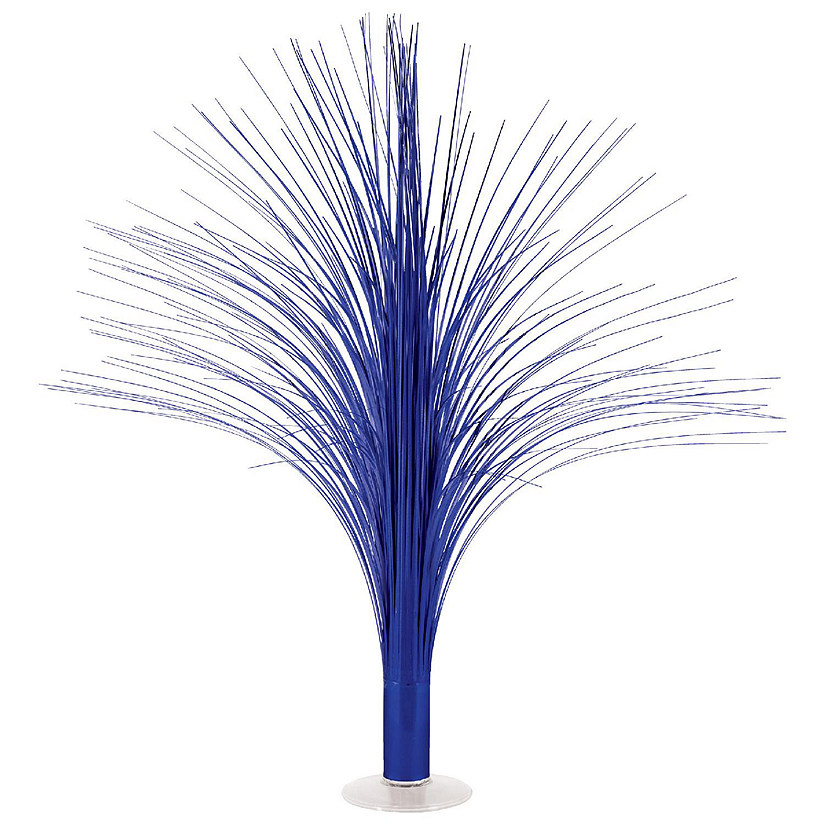 Beistle - 19" - Blue - Metallic Spray Centerpiece Plastic! Image