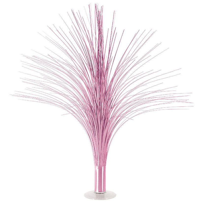 Beistle - 19" - Pink - Metallic Spray Centerpiece Plastic! Image