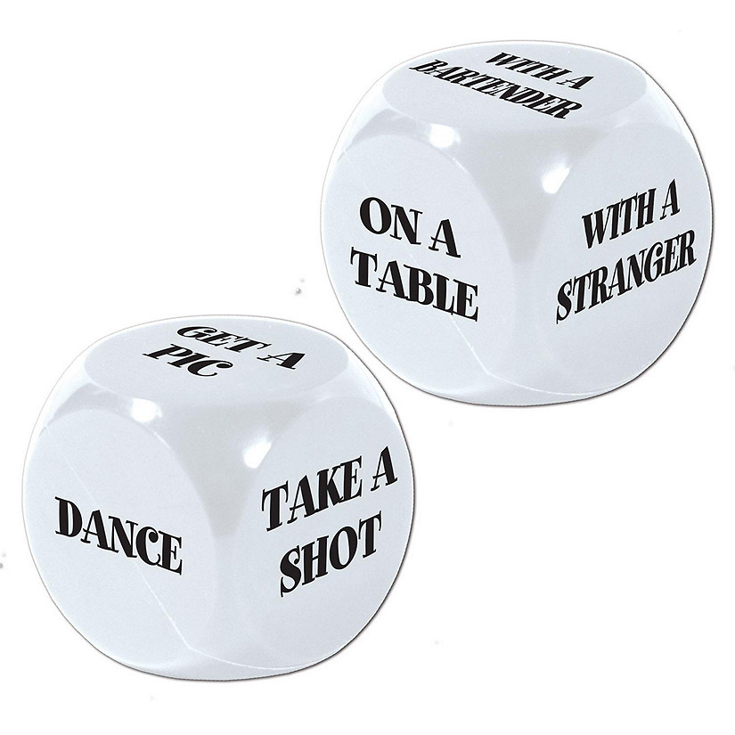 Beistle - 21st Birthday Decision Dice Game - 12 Pack Image