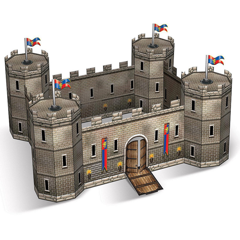 Beistle - 3-D Castle Centerpiece - 12 Pack Image