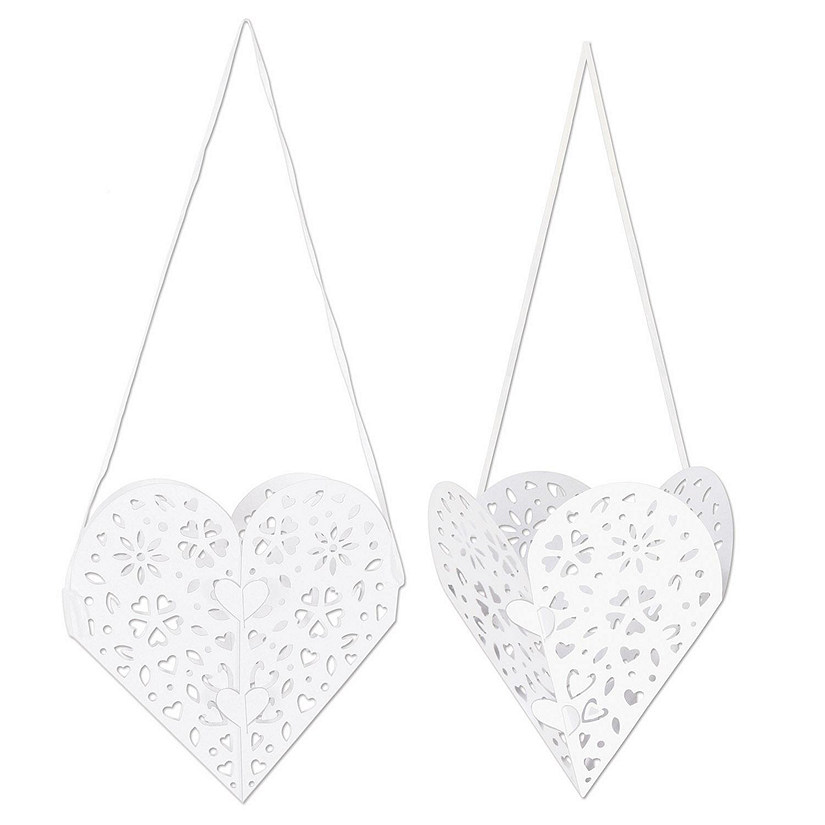 Beistle - 3-D Die-Cut Hearts - 12 Pack Image