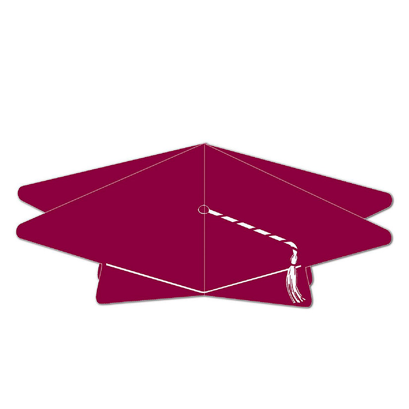 Beistle - 3-D Grad Cap Centerpiece - 12 Pack Image