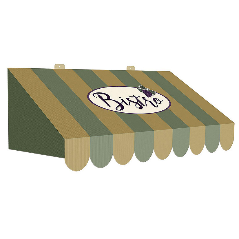 Beistle - 3-D Italian Awning Wall Decoration - 6 Pack Image