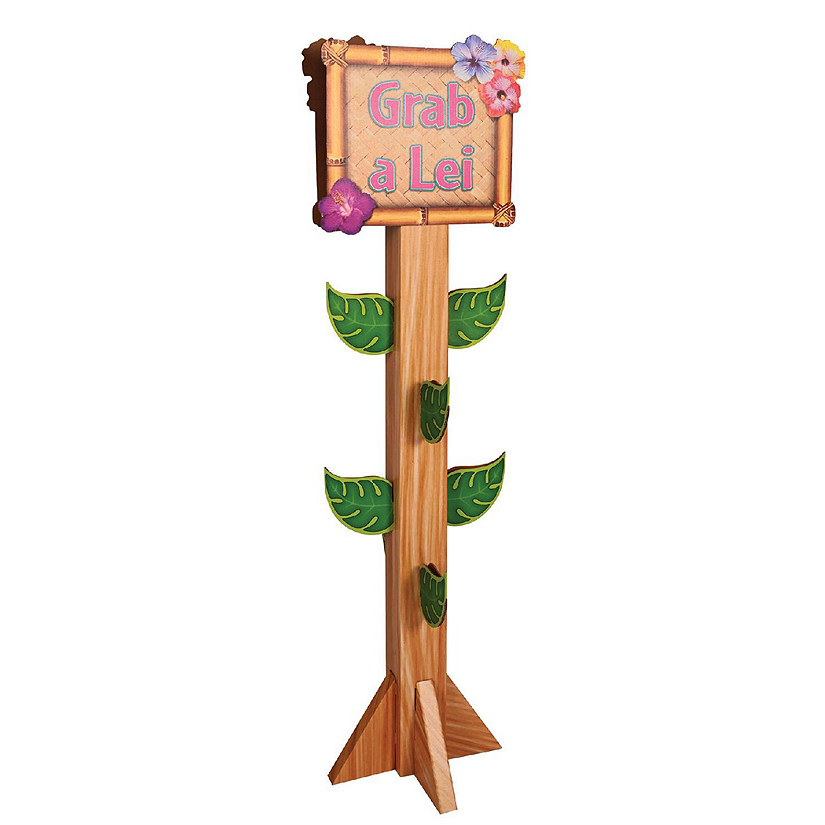 Beistle - 3-D Lei Station Prop - 4 Pack Image