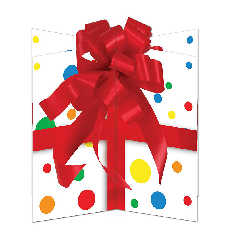 Beistle - 3-D Party Gift Centerpiece - 12 Pack Image