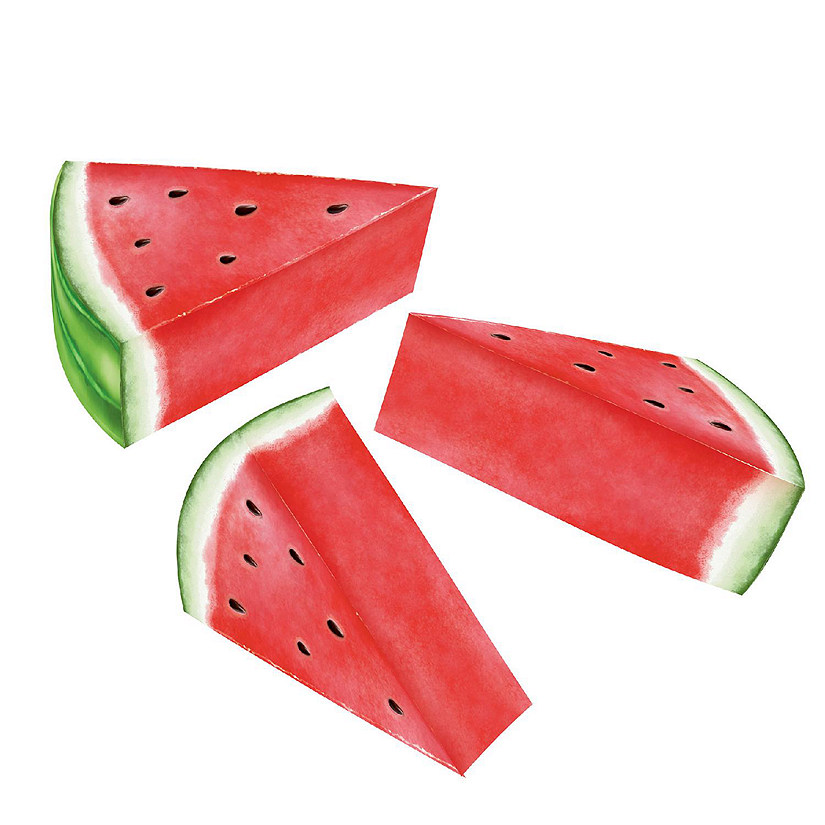 Beistle - 3-D Watermelon Centerpieces - 12 Pack Image