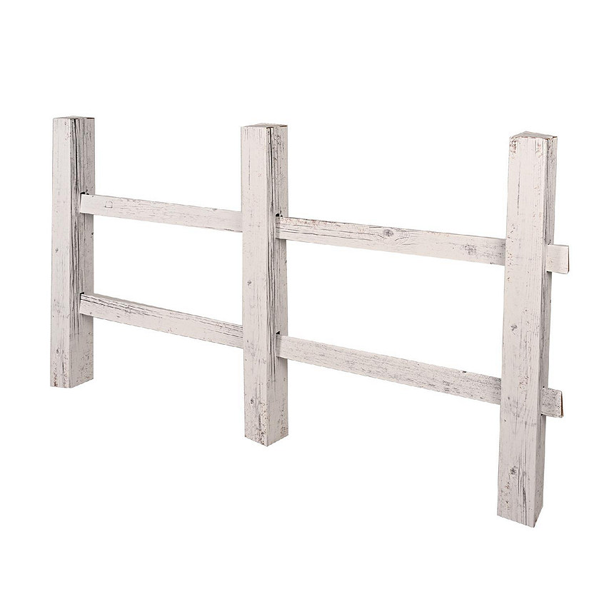 Beistle - 3-D White Fence Prop - 4 Pack Image