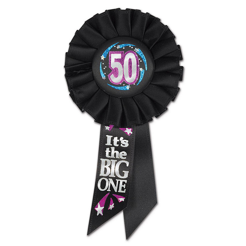 Beistle - 50 It's The Big One Rosette - 6 Pack Image