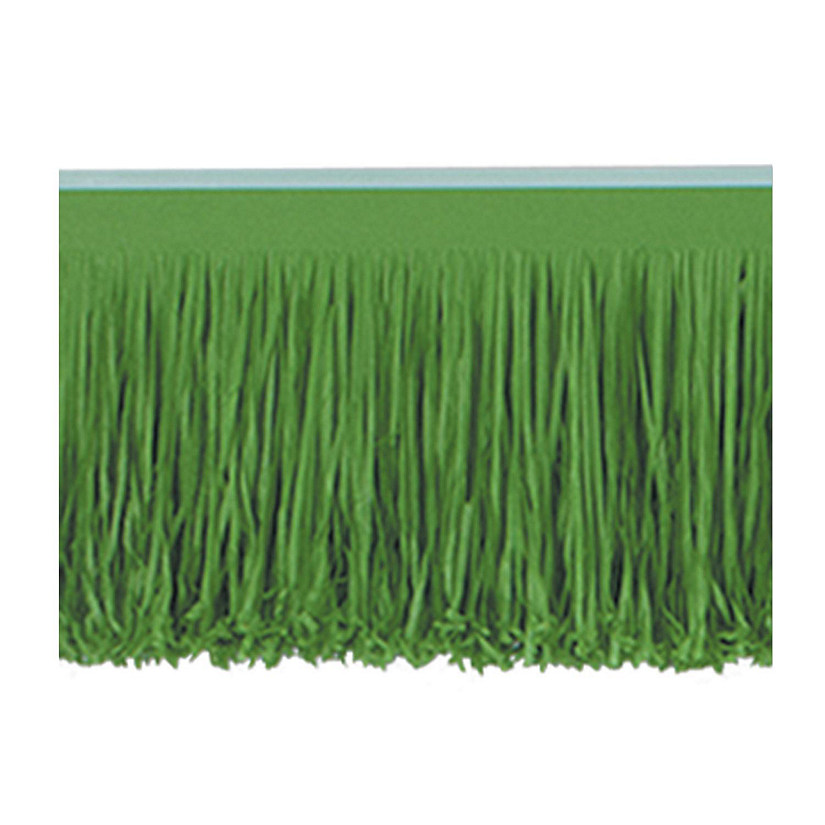 Beistle - 6-Ply Tissue Fringe Drape - Green - 12 Pack Image
