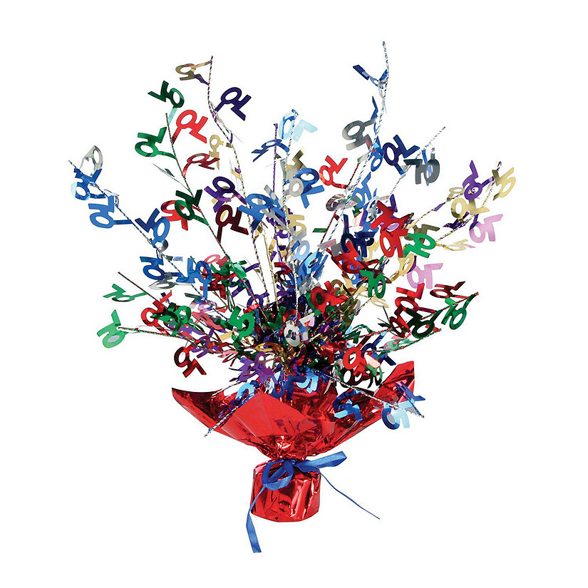 Beistle - "70" Gleam 'N Burst Centerpiece - 12 Pack Image