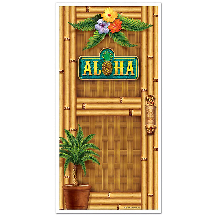 Beistle - Aloha Door Cover - 12 Pack Image