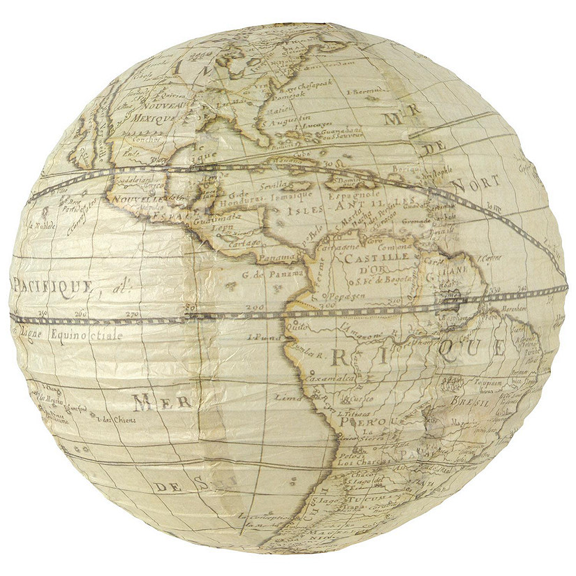 Beistle - Around The World Paper Lantern - 12 Pack Image