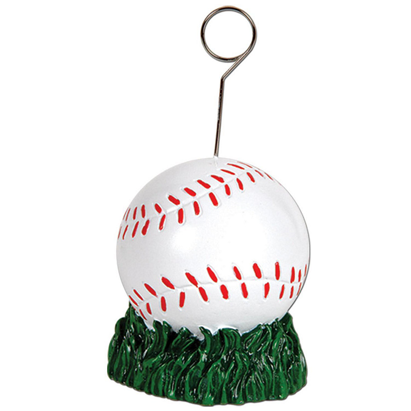 Beistle - Baseball Photo/Balloon Holder - 6 Pack Image